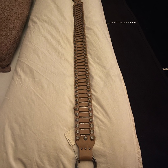 Free People Brown Studded Belt - Picture 5 of 5